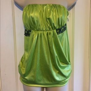 Studio Y Tops - Green night out elegant top Studio Y Tops - Green night out elegant top